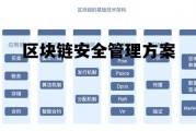 区块链技术安全通用规范_区块链安全管理方案
